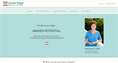 Desktop Screenshot of centeredge.com