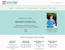 Tablet Screenshot of centeredge.com